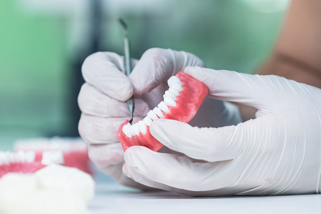 入れ歯作成｜国領あおぞら歯科クリニック